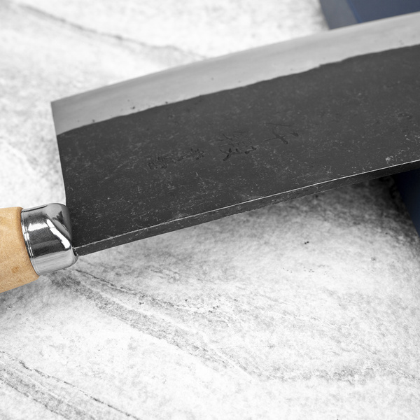 Sentan Aogami#2/Iron Chiński nóż do siekania 19 cm