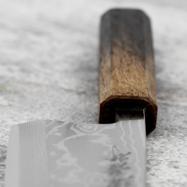 Sakai Takayuki Gallery Gin-3 Damascus Nóż Deba 18 cm