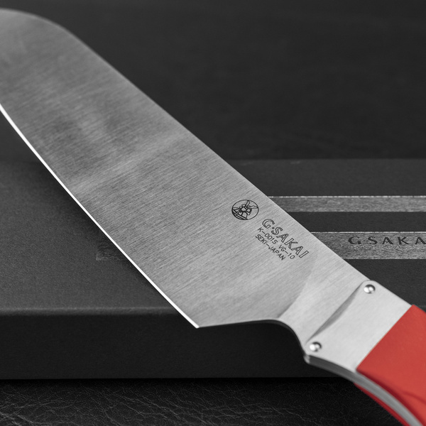 G-Sakai G10 Red VG-10 Santoku 16,5 cm