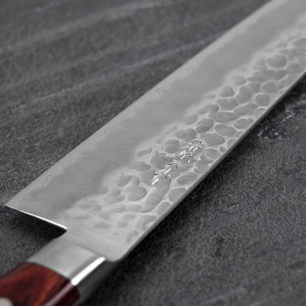 Tsunehisa Aogami Super/SS Migaki Red Nóż szefa kuchni 24 cm