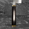 Yu Kurosaki Kokusen Brass Aogami Super/SS Nóż Nakiri 16 cm