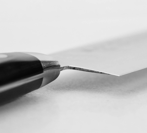 Satake Unique AUS-8 Nóż Santoku 17cm