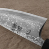 Yauji Damascus Aogami#2 Nóż Deba 15 cm