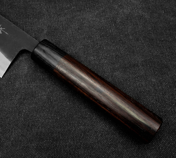 Shiro Kamo Aogami #2 Black Nóż Szefa 21 cm