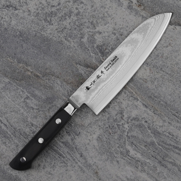 Satake Daichi Damascus Nóż Santoku 18 cm