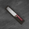 Shigeki Tanaka VG-10 Damascus Pink Nóż Nakiri 16,5 cm