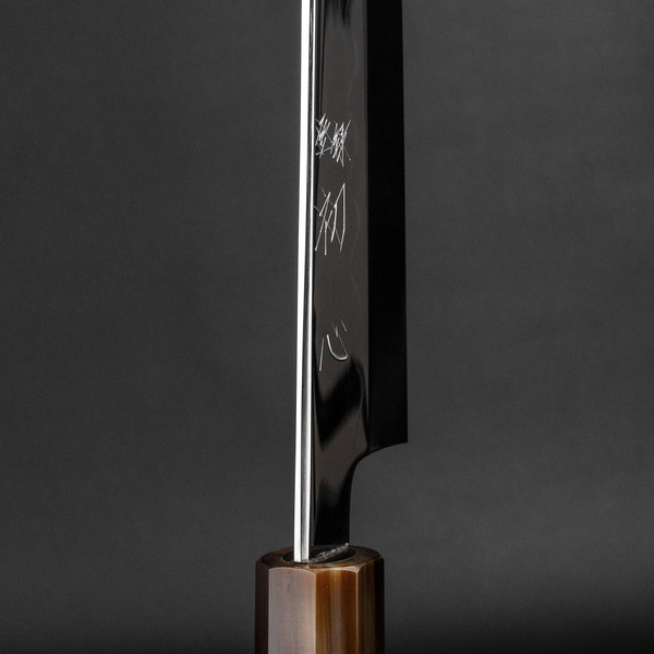 Satoshi Nakagawa Shirogami#3 Honyaki Super Mirror Nóż Szefa kuchni 20 cm