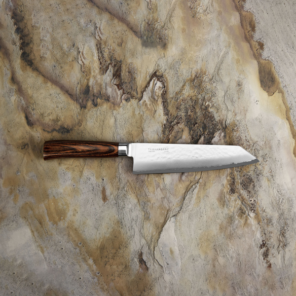 Tamahagane Tsubame Brown VG-5 Nóż Kengata 19,5 cm