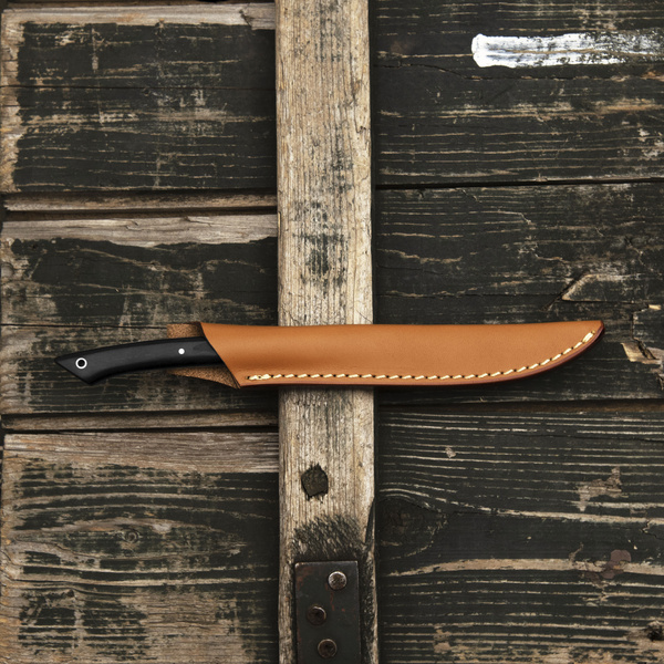 Hattori Medaka 2 Cowry-X Damascus Heban Outdoor 7,7 cm