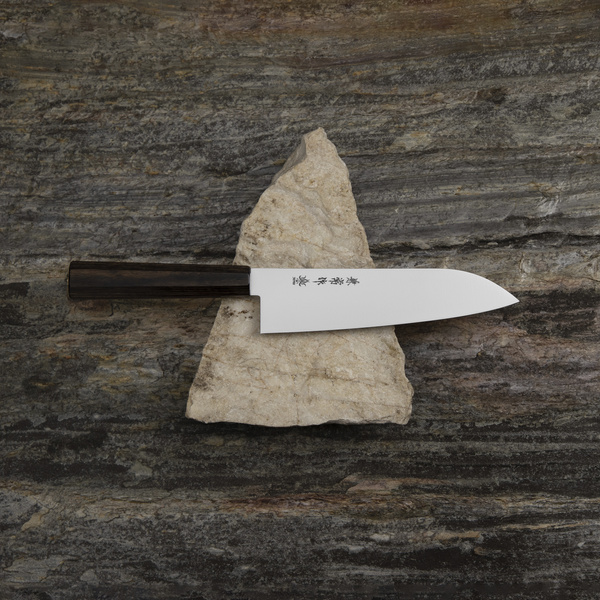 Kanetsune Ichizu VG-10 Mono Nóż Santoku 18 cm