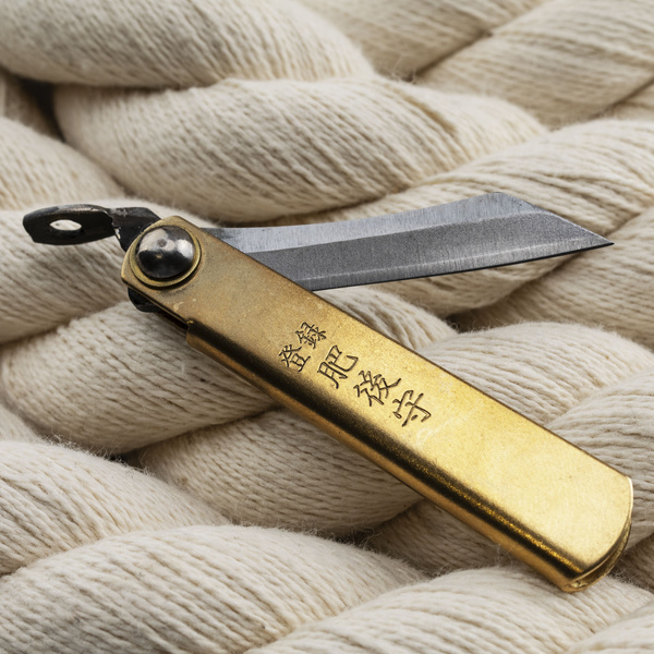 Nóż kieszonkowy Higonokami Kaneokoma 4 cm Aogami#2