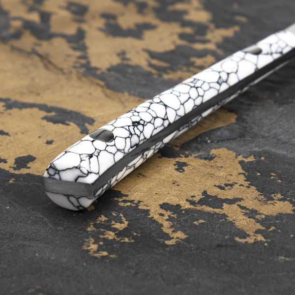 Ryo Nomura Shirogami#2 Damascus Petty White