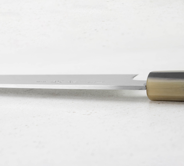 Sukenari ZDP-189 Damascus Nóż Kiritsuke Gyuto 21 cm