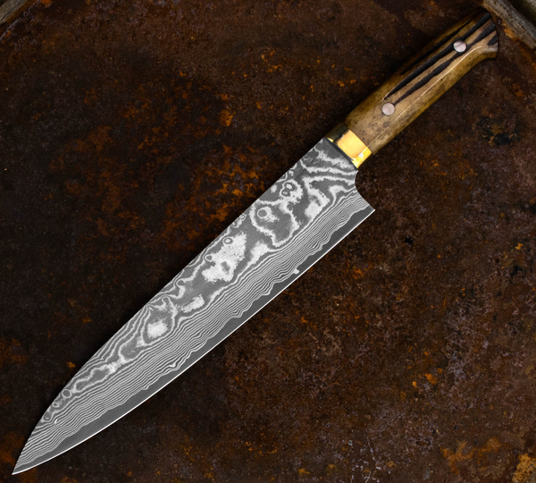 Takeshi Saji YBB Nóż Szefa 24 cm VG-10