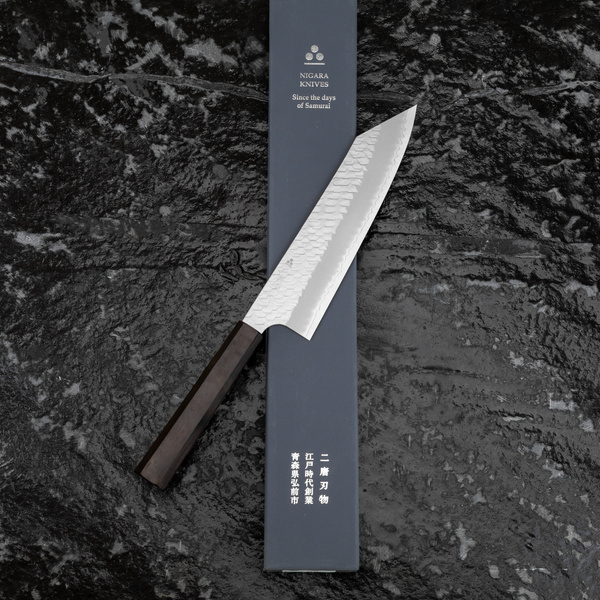 Nigara Hamono SG2 Migaki Nóż Kiritsuke Gyuto 20 cm