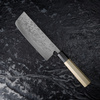 Fujiwara Shirogami#1/SS Magnolia Nóż Nakiri 16,5 cm