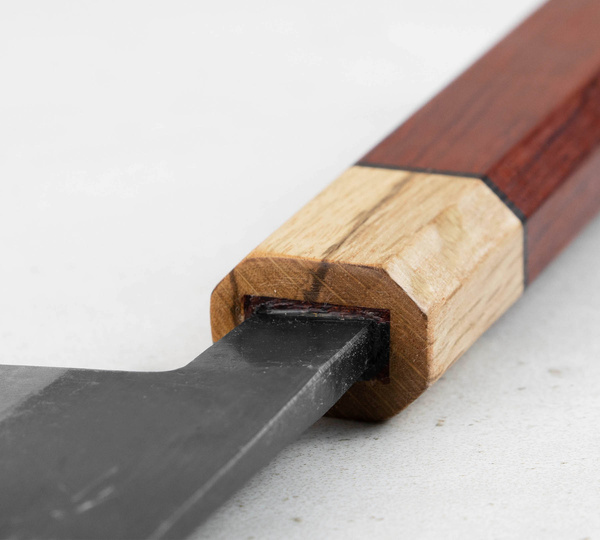 Kajiwara Damascus Aogami #2 Nóż Kiritsuke Gyuto 21 cm