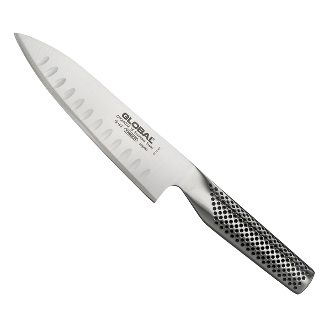 Nóż szefa kuchni, żłobiony 16 cm | Global G-63