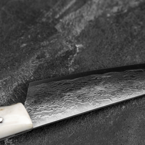 Yojiro Yamada Unique 04 VG-10 Damascus Nóż uniwersalny 11,5 cm