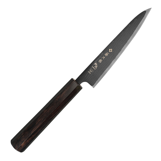 Tojiro Sakuya Black VG-10 Damascus Nóż uniwersalny 13 cm