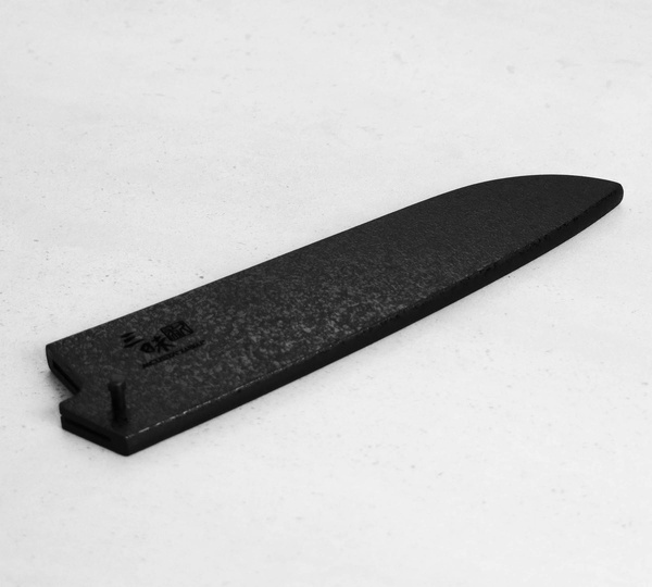 Mcusta Saya Black na nóż Santoku 18 cm