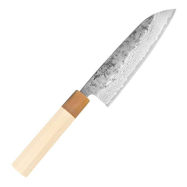 Tsunehisa SW Washiji Damascus Nóż Santoku 16,5 cm