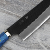 Nigara Hamono SG2 Kurouchi Blue Turquoise Nóż Kiritsuke Gyuto 21 cm