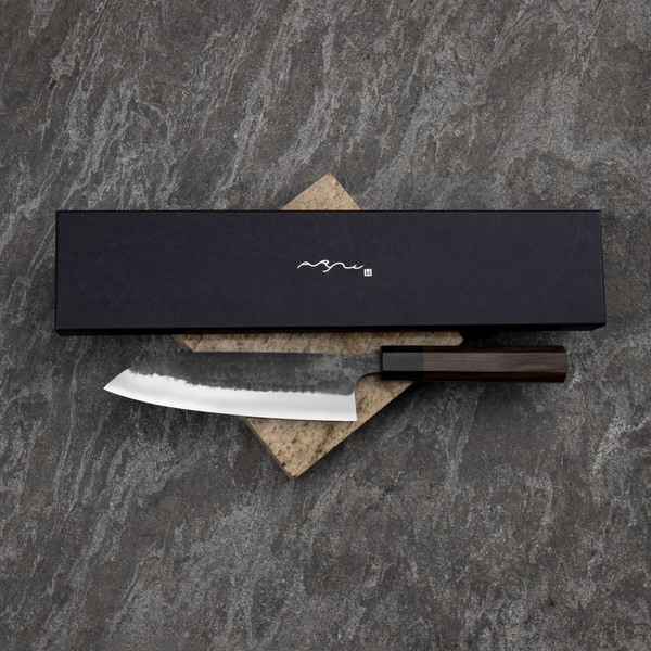 Anryu Hamono Aogami Super/SS Nóż Santoku 16,5 cm