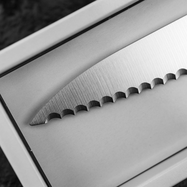 Nóż uniwersalny ząbkowany 14,5 cm | Global NI GNS-08