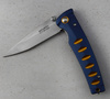 Nóż składany Mcusta Katana VG-10 Blue/Orange 8,5 cm