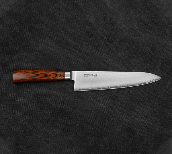 Tamahagane Tsubame Brown VG-5 Nóż Szefa kuchni 21 cm