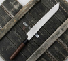 Hideo Kitaoka Shirogami#2 Satin Nóż Kiritsuke 27 cm