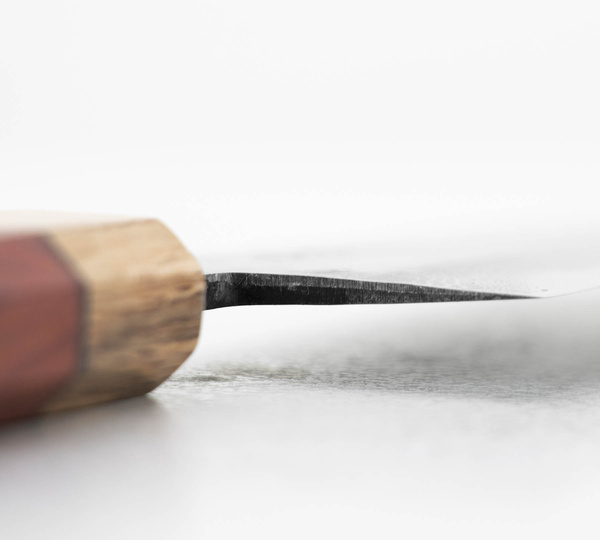 Kajiwara Damascus Aogami #2 Nóż Nakiri 16,5 cm