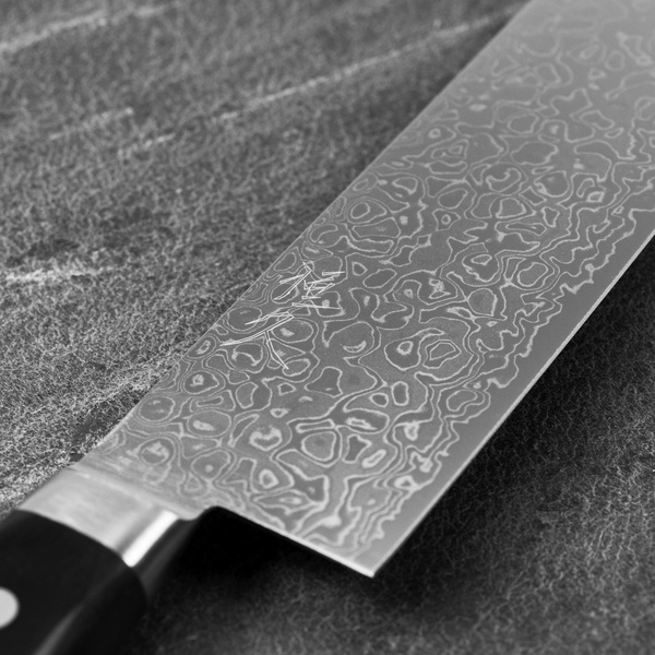 Tsunehisa AUS10 Damascus Nóż Nakiri 16,5 cm
