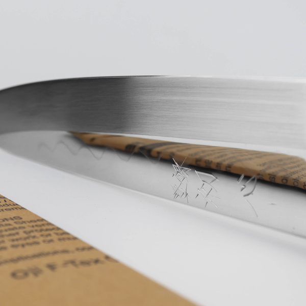 Satoshi Nakagawa Shirogami#3 Honyaki Mirror Nóż Szefa kuchni 21 cm