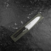 Hatsukokoro Hikari Kurozame SLD Damascus Nóż Santoku 17 cm