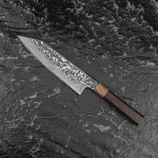 Hatono SG2 Damascus Black Dye Nóż Szefa kuchni 21 cm