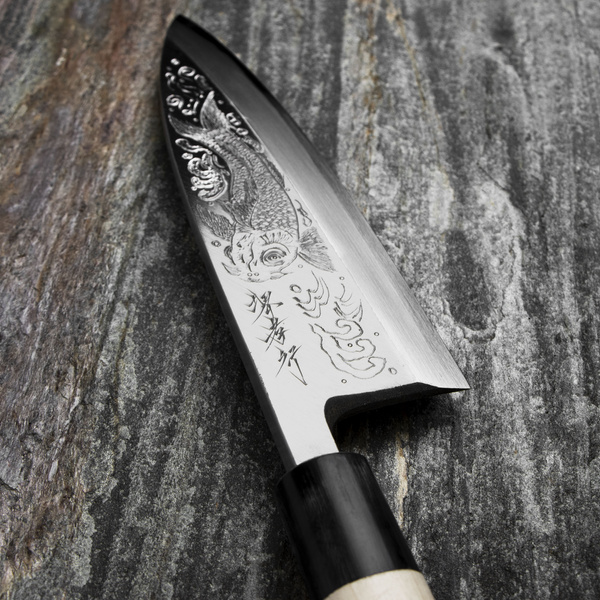Sakai Takayuki Gallery Shirogami#2 Nóż Deba 18 cm