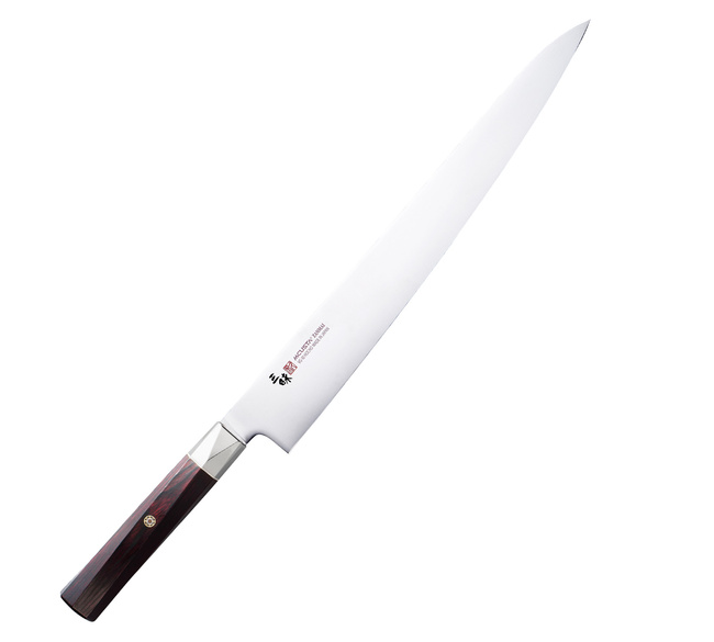 Mcusta Zanmai Supreme Twisted VG-10 Nóż Sujihiki 30cm