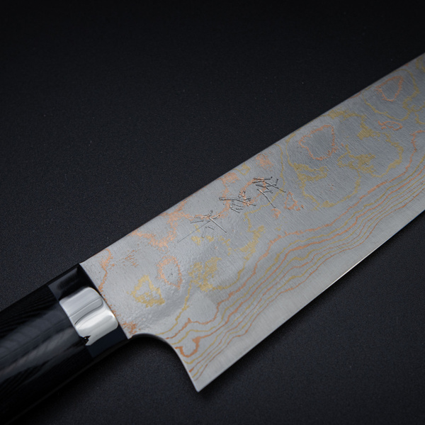 Takeshi Saji Color Aogami#2 Nóż Santoku 18 cm