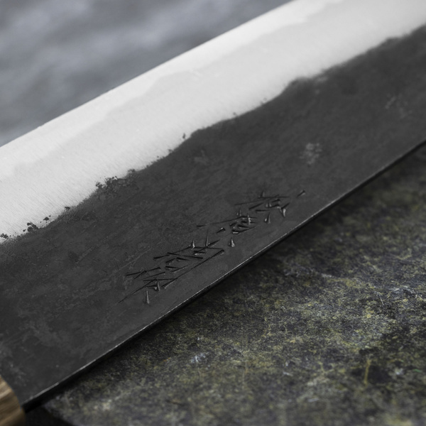 Katsuto Tanaka Shirogami#1 Nóż Bunka 18 cm