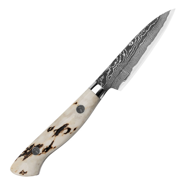 Yojiro Yamada Unique 02 VG-10 Damascus Nóż uniwersalny 8,5 cm
