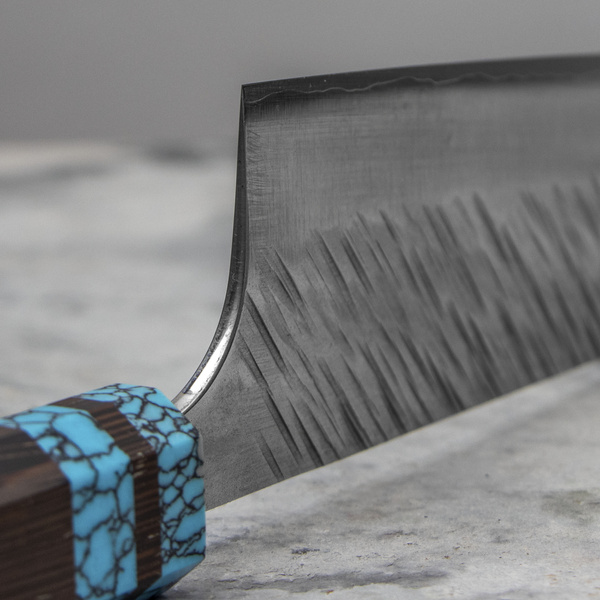 Yu Kurosaki Fujin R2 Turkus Nóż Szefa kuchni 24 cm