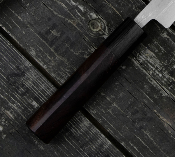 Hideo Kitaoka Shirogami#2 Satin Nóż Matsuba 12 cm