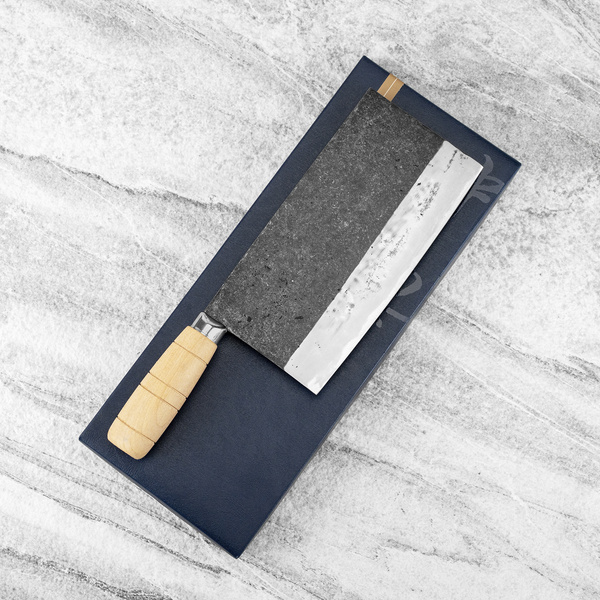 Sentan Aogami#2/Iron Chiński nóż do siekania 19 cm