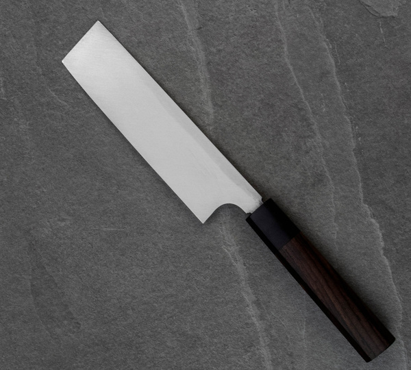 Hideo Kitaoka Shirogami Black Oktagon Nóż Usuba 16,5 cm