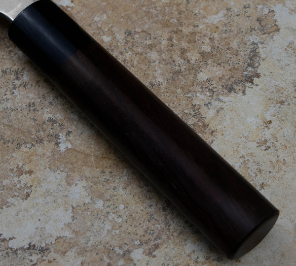 Shiro Kamo Shirogami Nóż Santoku 16,5 cm