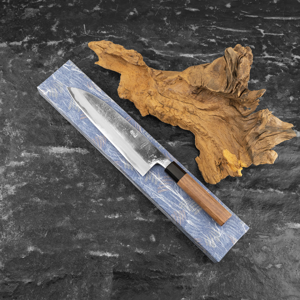 Motokyuuichi Nashiji Aogami Super/Iron Nóż Szefa kuchni 21 cm