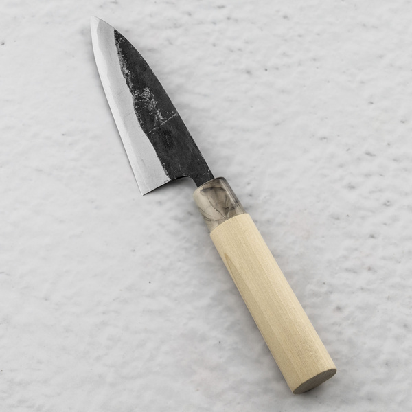 Oul Aogami#1 Buho Kuro Nóż Ko-Bocho 10,5 cm