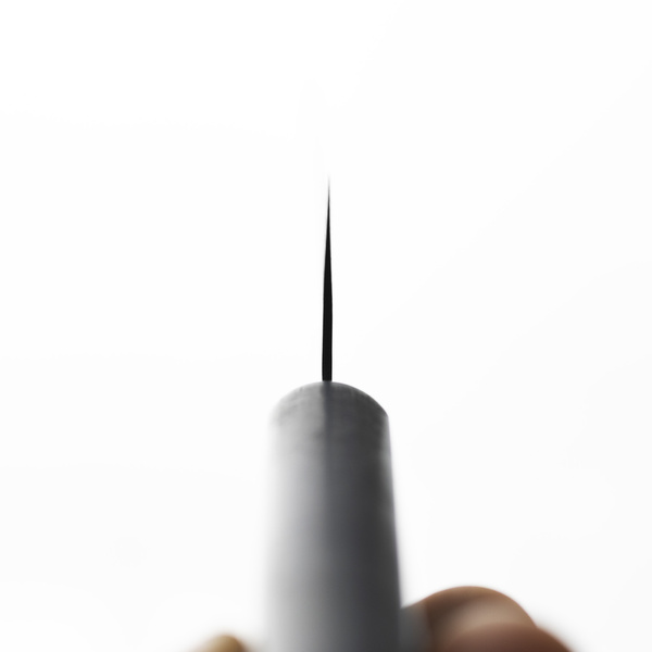 Shibamasa VG-5 Damascus Gold Nóż Santoku 17 cm